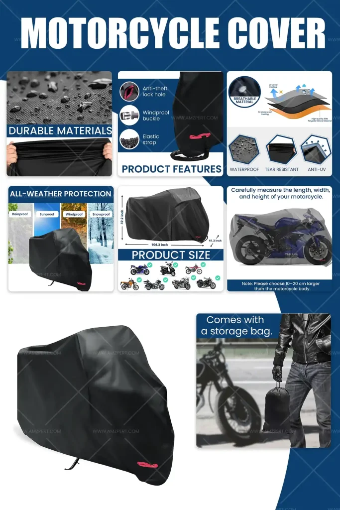 Motorcycle Cover amzpert amazon ppc